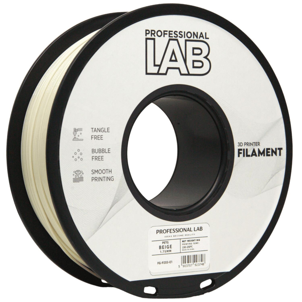 PETG Filament beige 1,75 mm | Profi LAB 1 kg